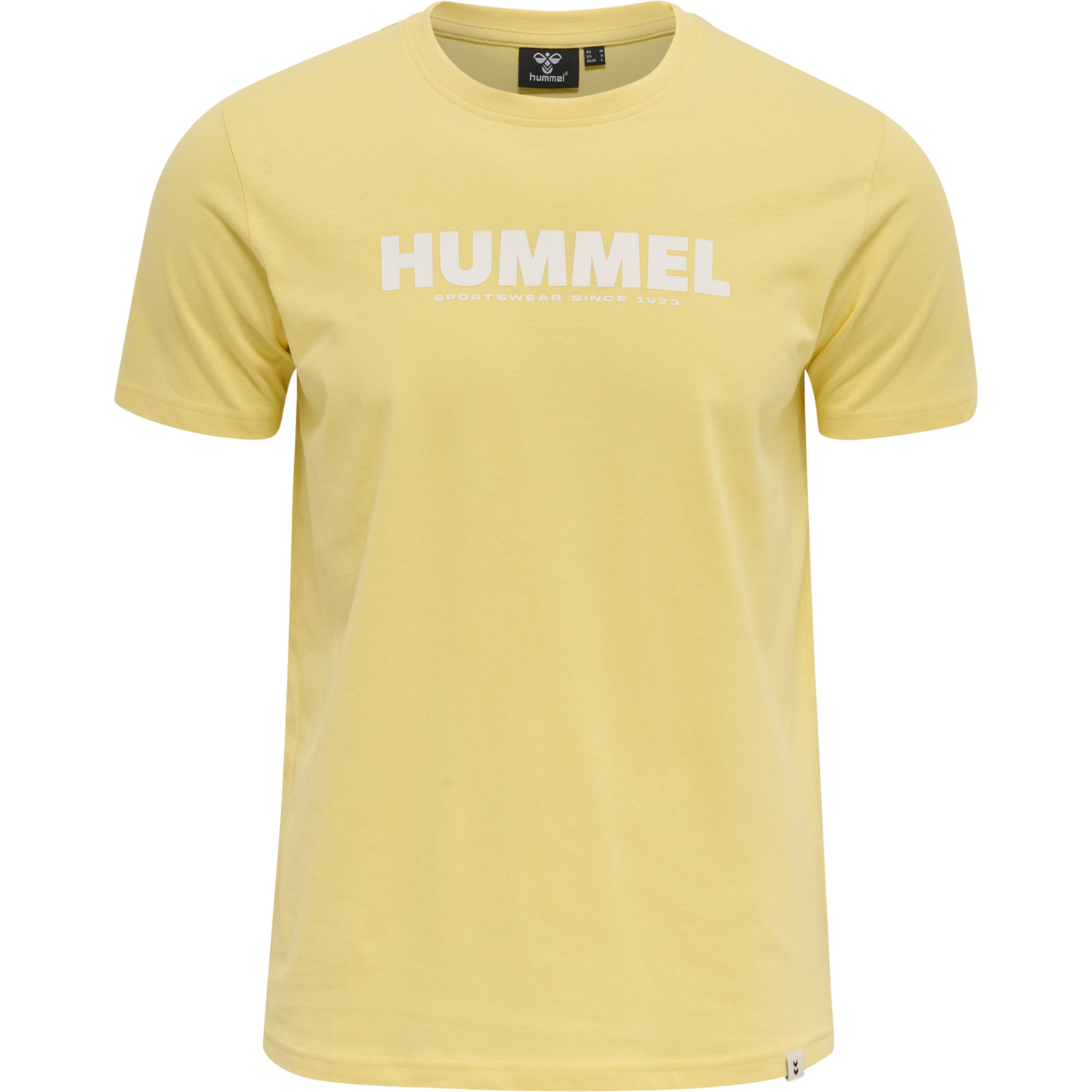 hmlLEGACY T-SHIRT, GOLDEN HAZE, packshot