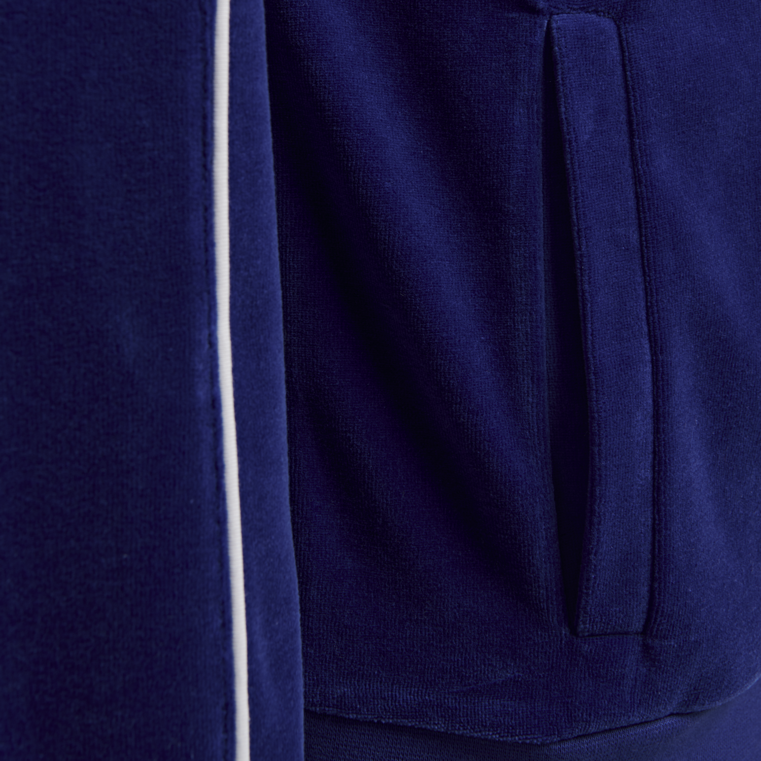 hmlFRISK VELOUR ZIP JACKET, 7956, packshot