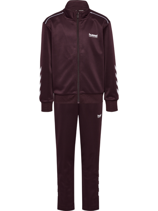 hmlJR TRACKSUIT, FUDGE, packshot