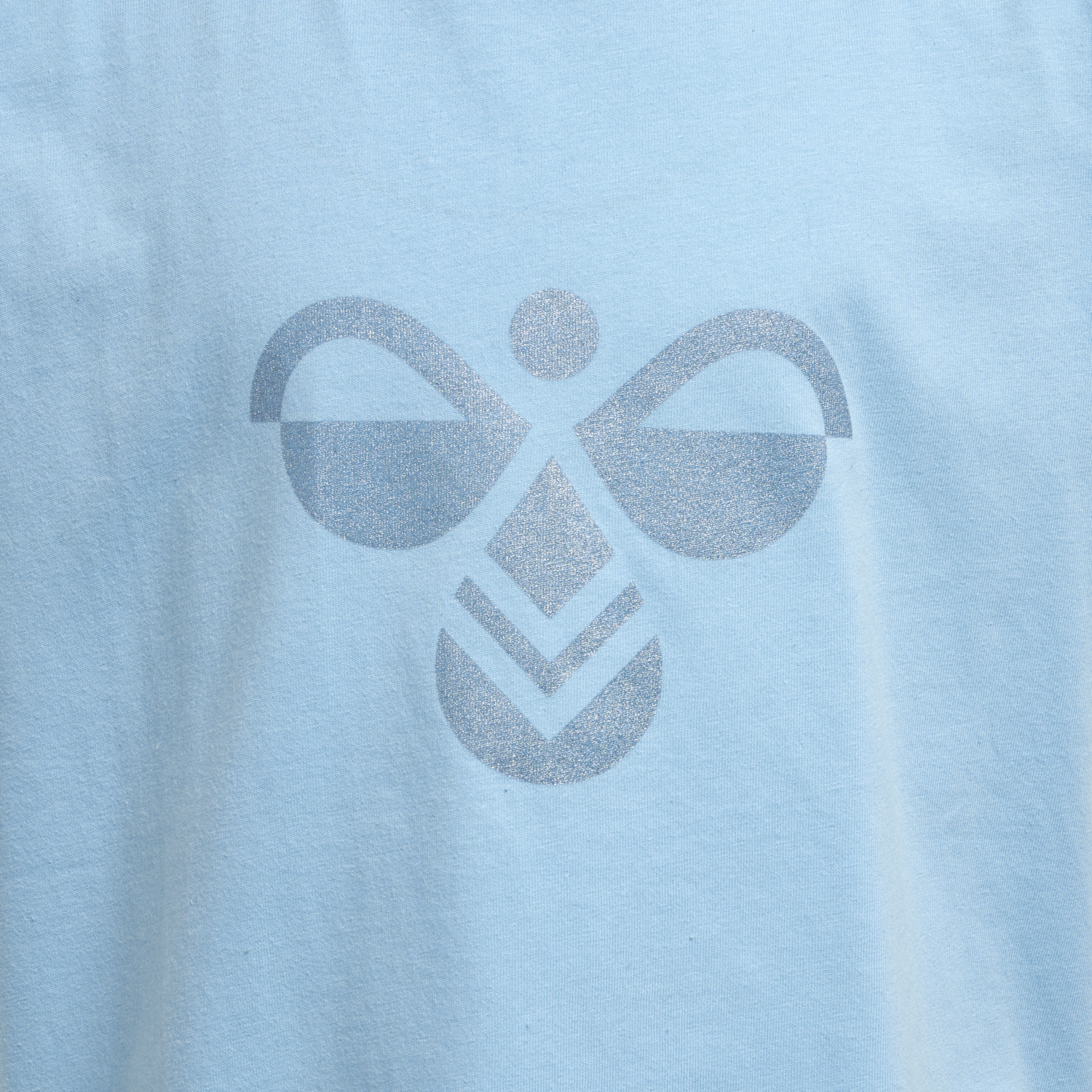 hmlDIEZ T-SHIRT S/S, AIRY BLUE, packshot