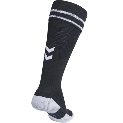 ELEMENT FOOTBALL SOCK , BLACK/WHITE, packshot