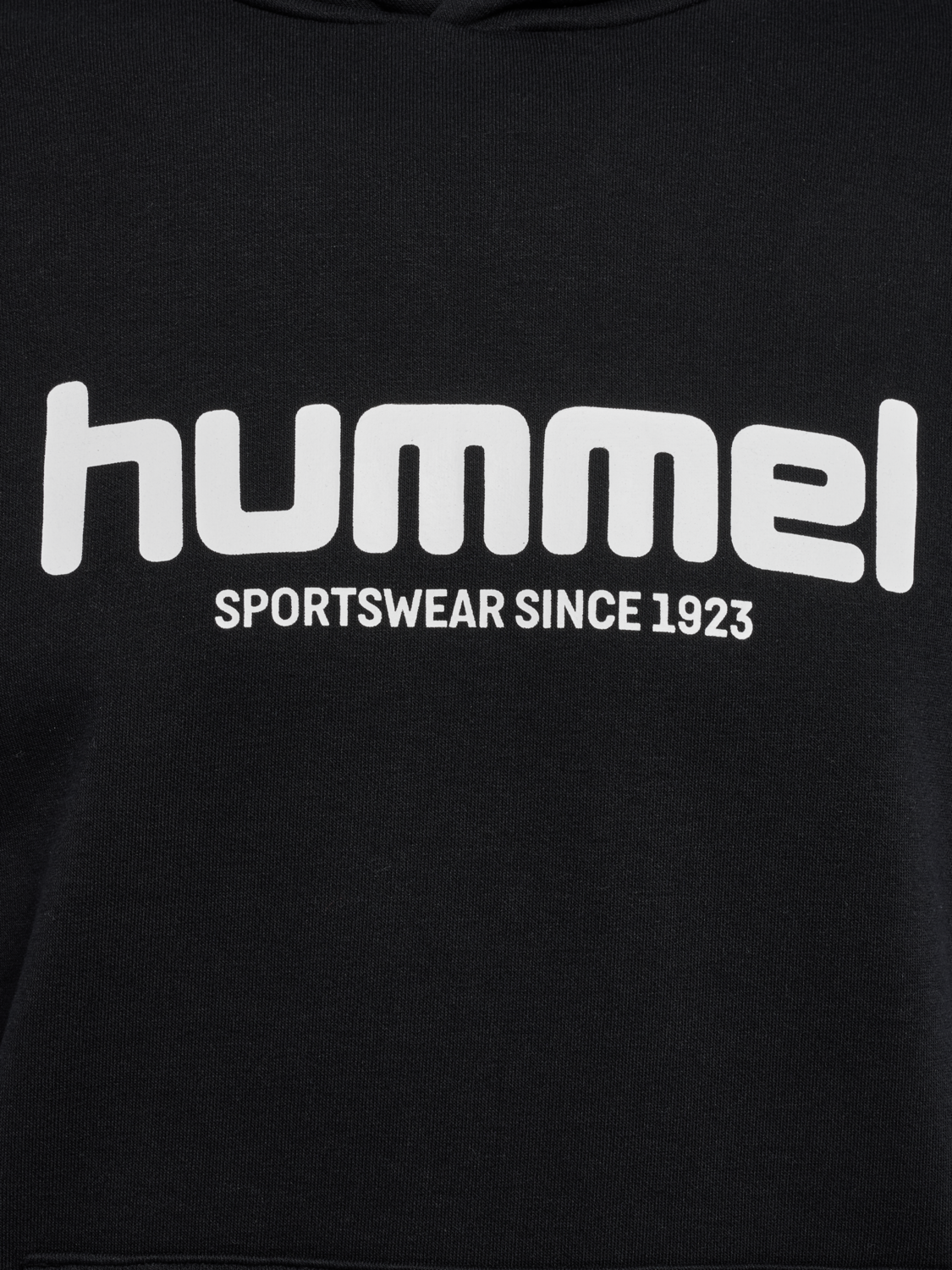 hmlLEGACY 2.0 HOODIE, BLACK, packshot