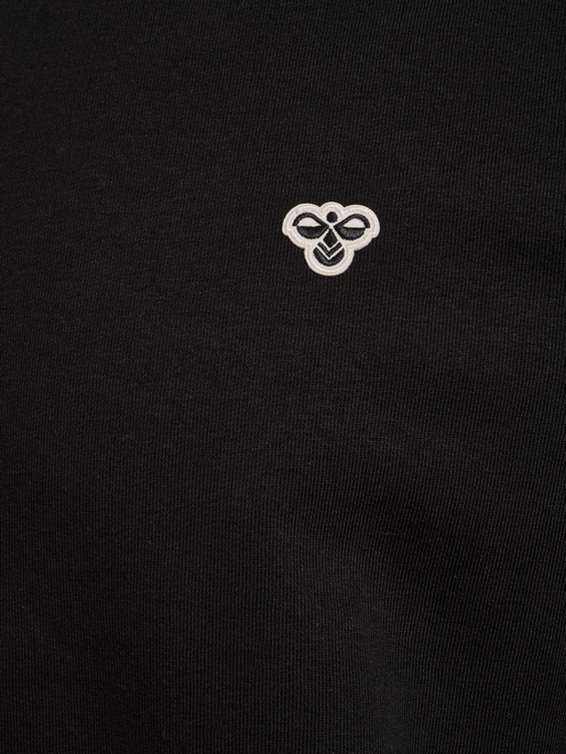 hmlLOOSE CREWNECK BEE, BLACK hmlLOOSE CREWNECK BEE, BLACK, packshot