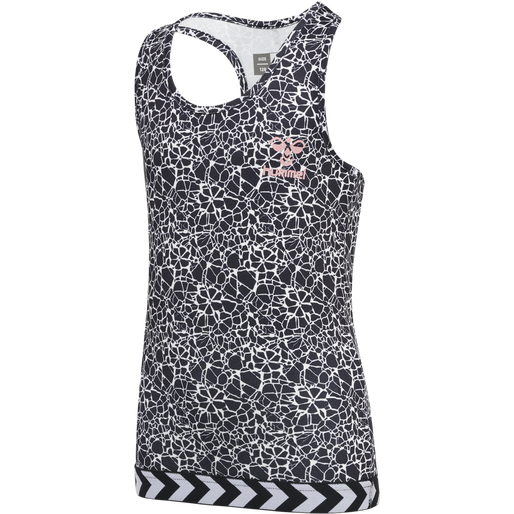 hmlNANNA TOP, BLACK/WHITE hmlNANNA TOP, BLACK/WHITE, packshot