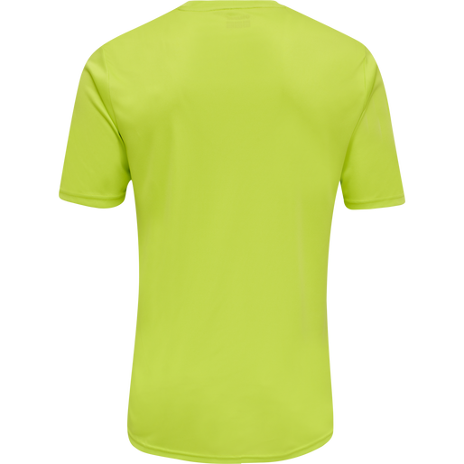 hmlPROMO DUO SET, LIME PUNCH/DARK DENIM, packshot