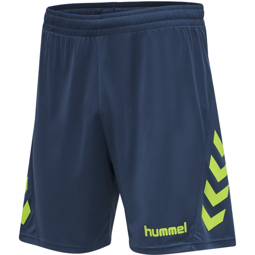 hmlPROMO DUO SET, LIME PUNCH/DARK DENIM, packshot