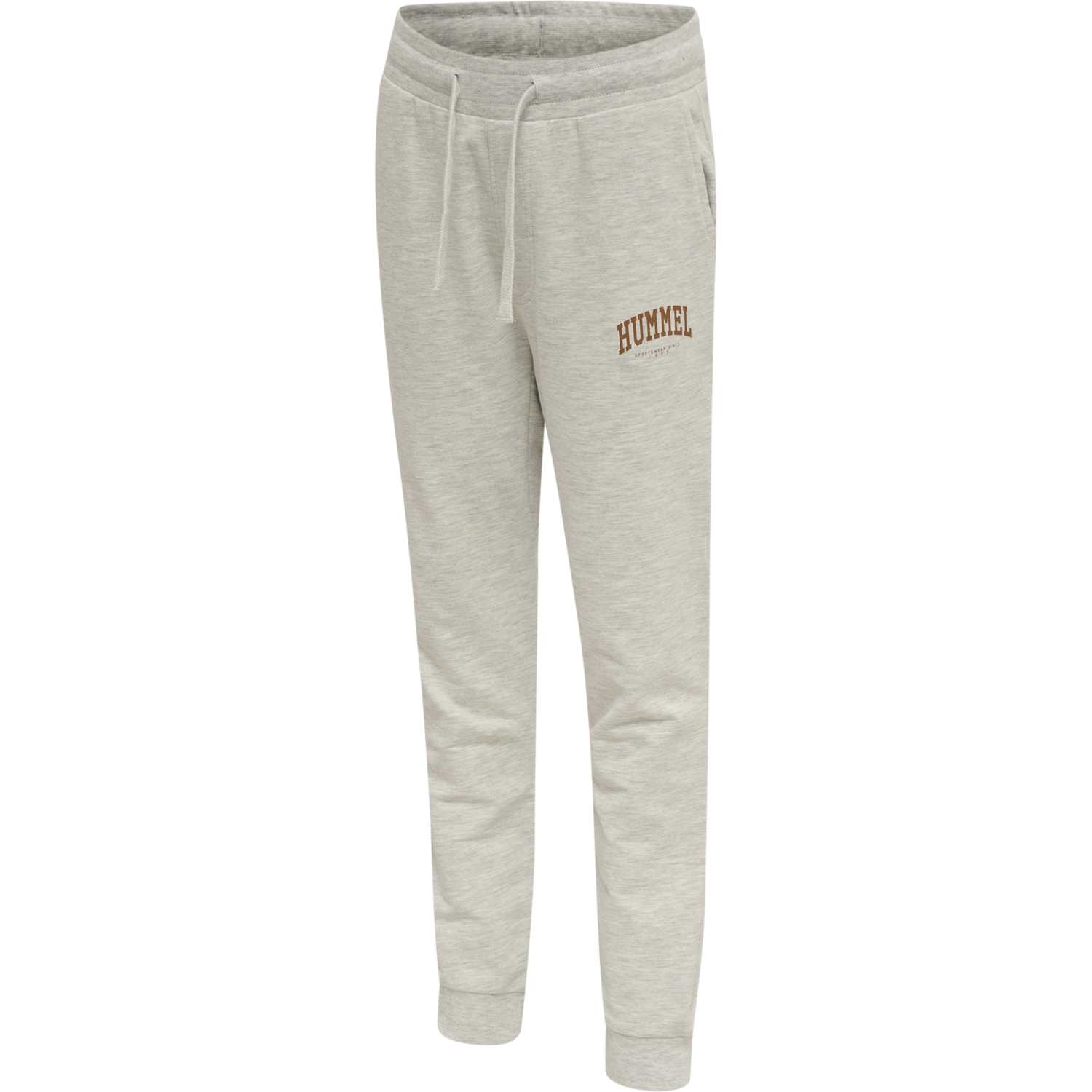 hmlFAST PANTS, LIGHT GREY MELANGE, packshot