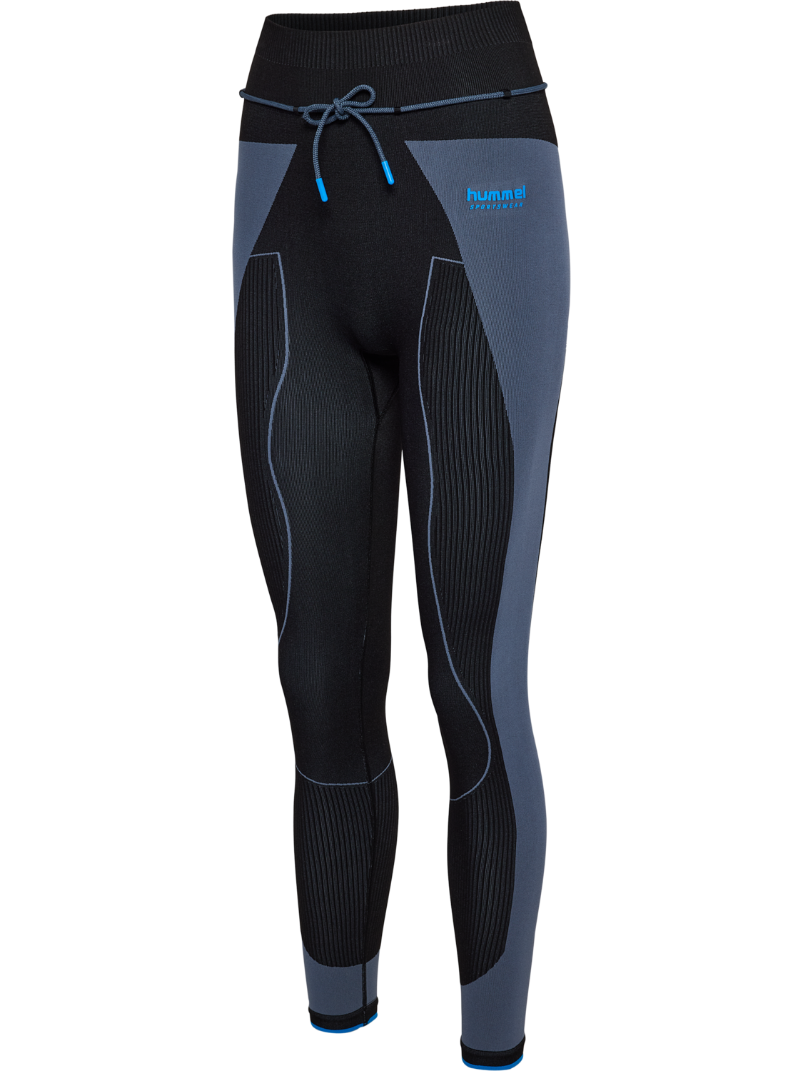 hmlSEAMLESS HIGH WAIST TIGHTS, BLACK, packshot