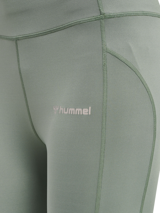 hmlMT CHIPO MID WAIST TIGHTS, LILY PAD, packshot