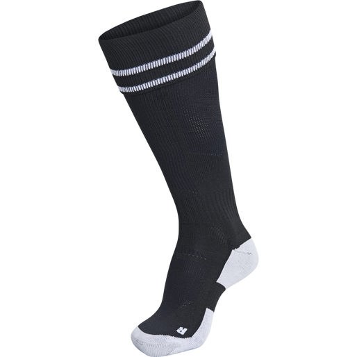 ELEMENT FOOTBALL SOCK , BLACK/WHITE, packshot
