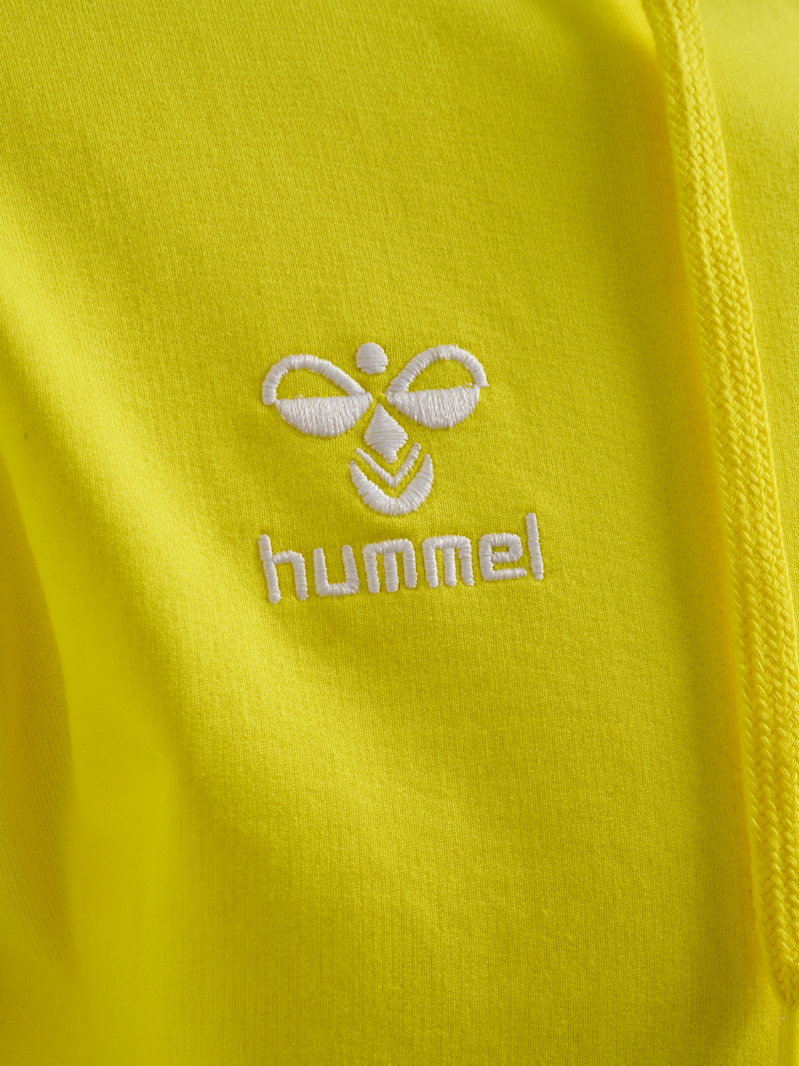 hmlGO 2.0 HOODIE, BLAZING YELLOW, packshot