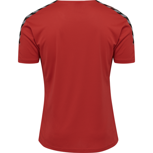 hmlAUTHENTIC POLY JERSEY S/S, TRUE RED hmlAUTHENTIC POLY JERSEY S/S, TRUE RED, packshot