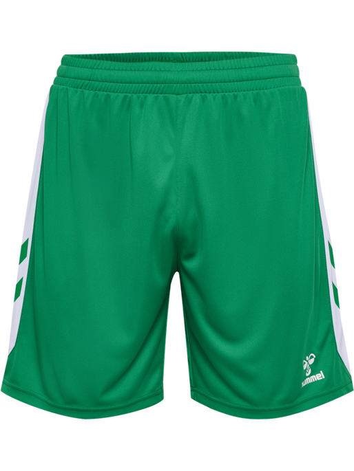 hmlMATCH SHORTS, JELLY BEAN/WHITE, packshot
