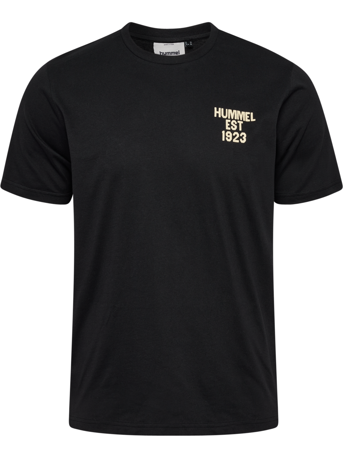 hmlREGULAR GRAPHIC TEE S/S, BLACK/BLUE, packshot