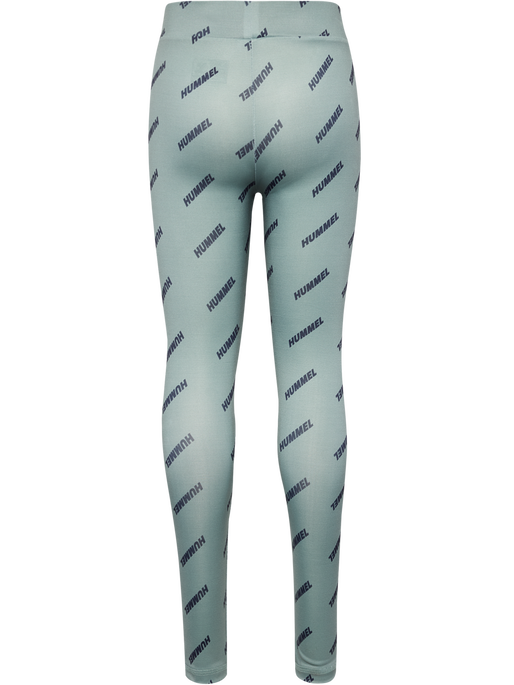 hmlSILJE TIGHTS, ICEBERG GREEN hmlSILJE TIGHTS, ICEBERG GREEN, packshot