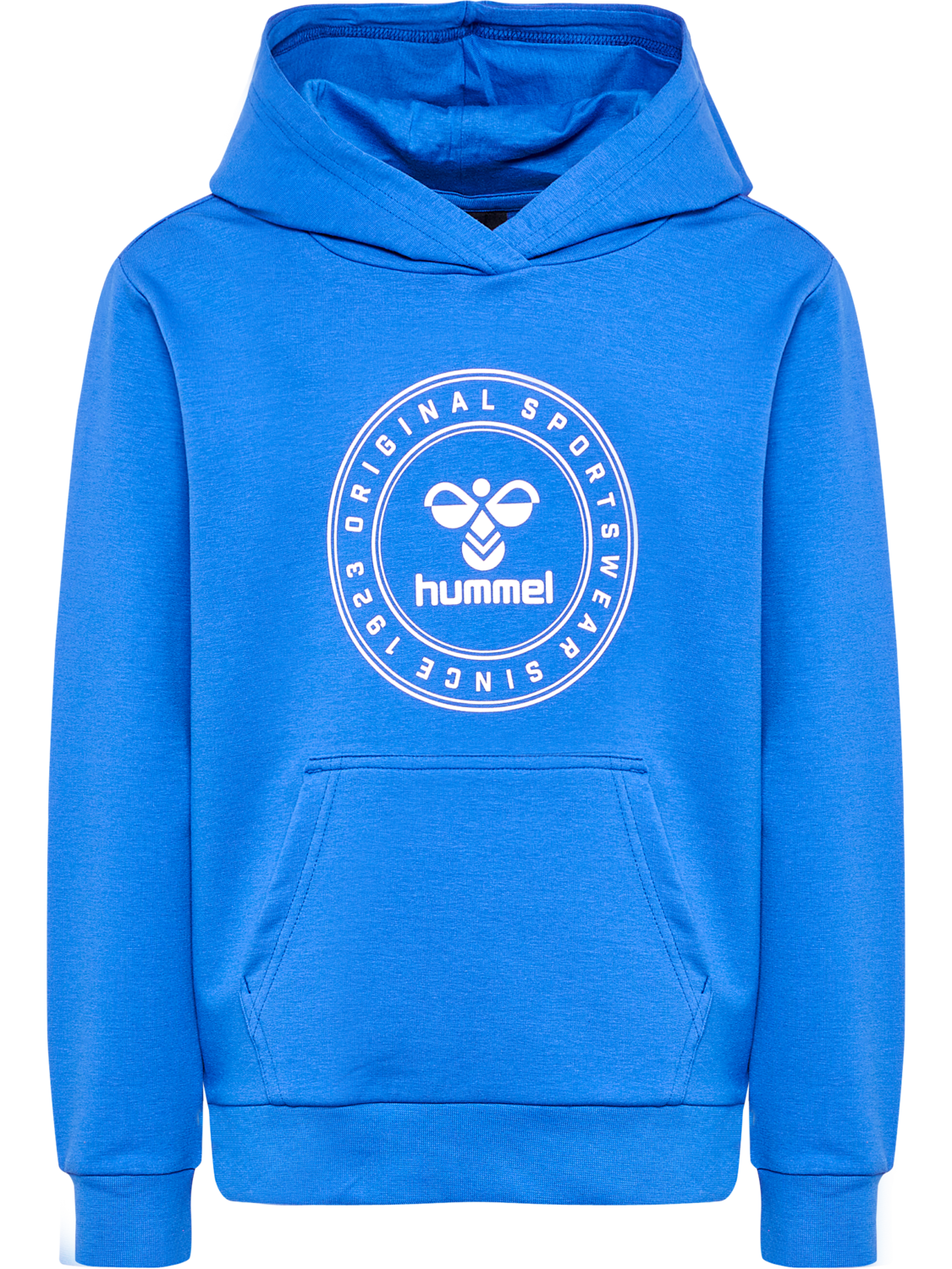 hmlCUATRO CIRCLE HOODIE, NEBULAS BLUE, packshot