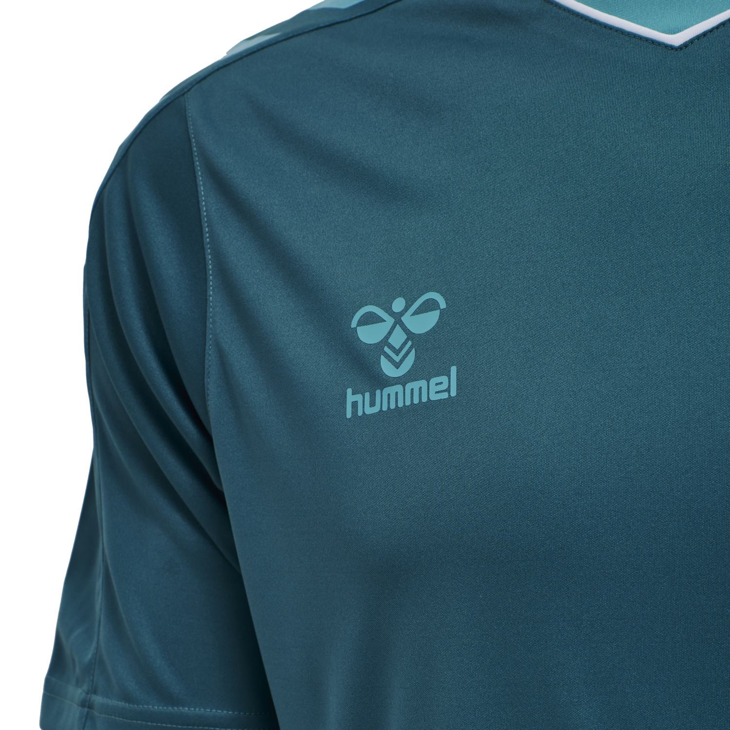 hmlCORE XK POLY JERSEY S/S, BLUE CORAL, packshot