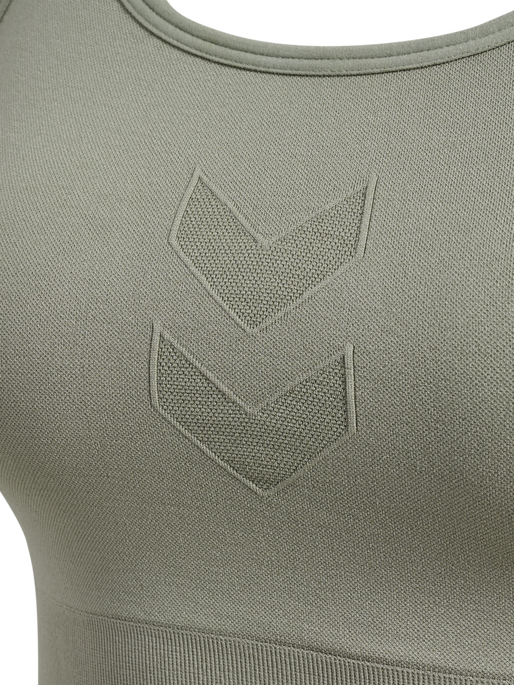 hmlHIIT SEAMLESS BRA, SEAGRASS hmlHIIT SEAMLESS BRA, SEAGRASS, packshot