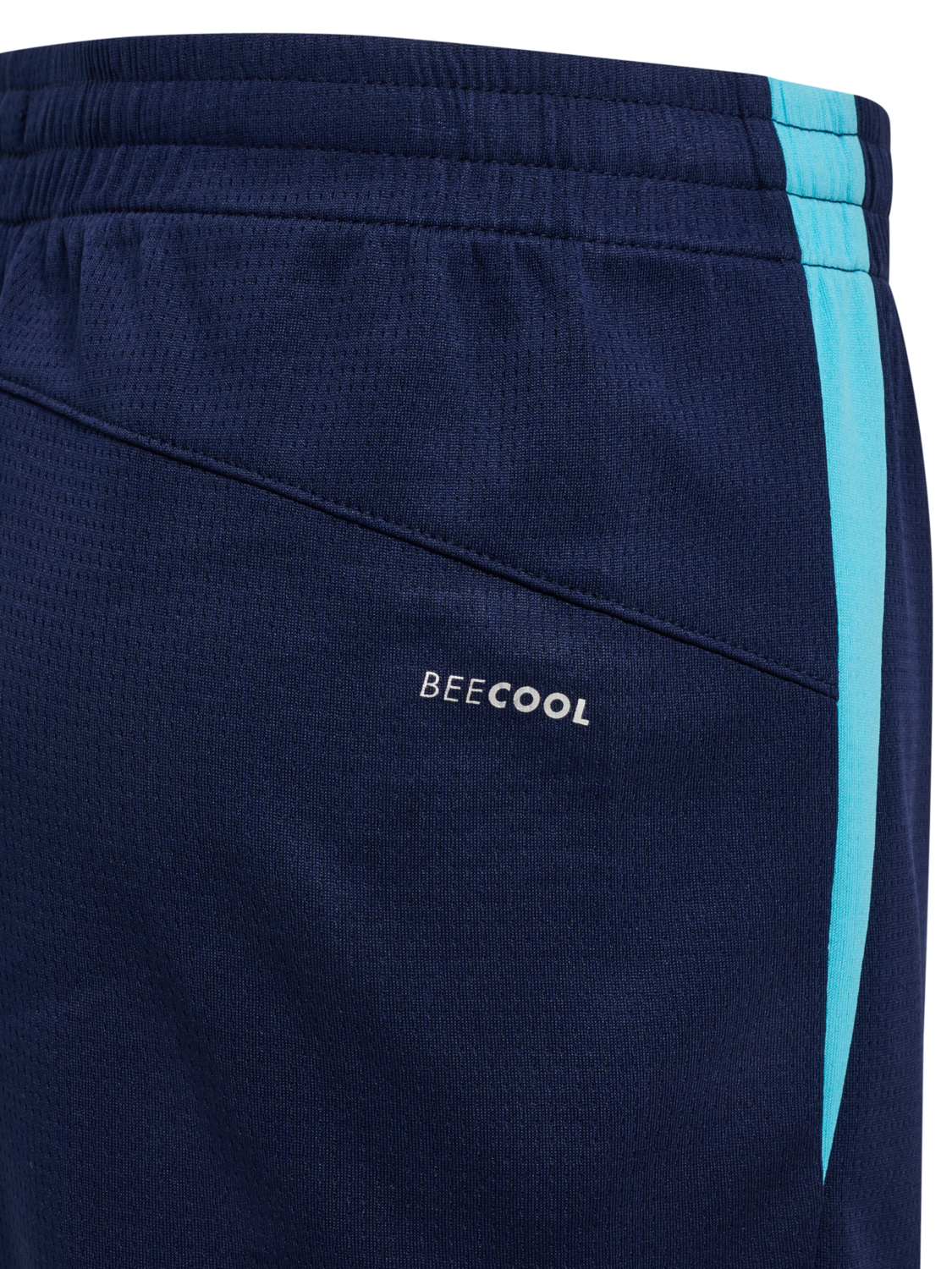 hmlLEAD 2.0 SHORTS KIDS, MARINE/BLUE FISH, packshot