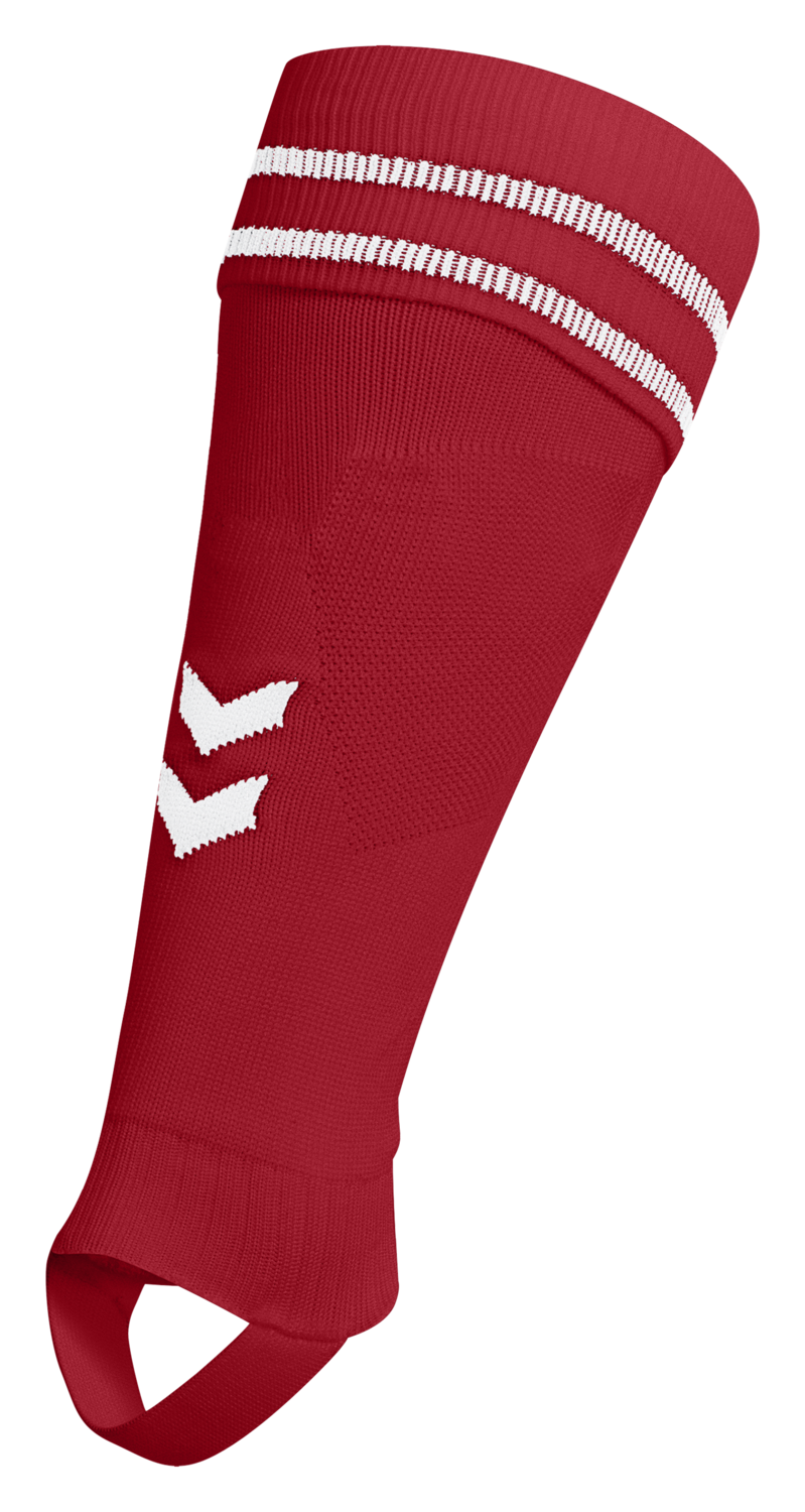 ELEMENT FOOTBALL SOCK FOOTLESS, TRUE RED/WHITE, packshot