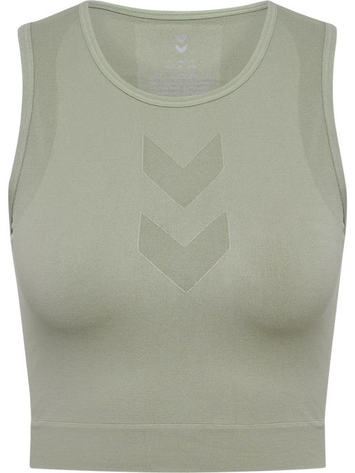 hmlHIIT SEAMLESS W TOP, SEAGRASS, packshot