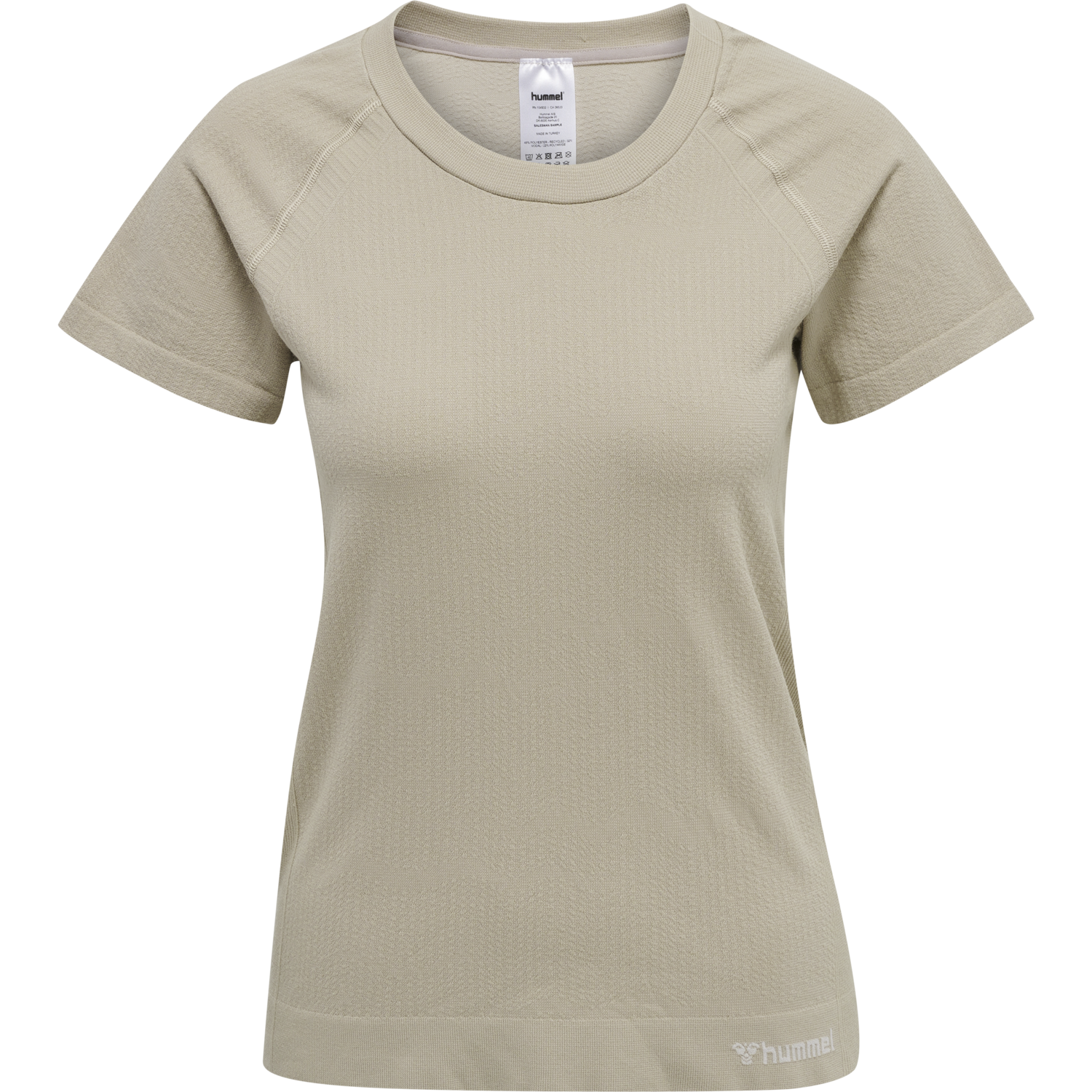 hmlMT FLOW SEAMLESS T-SHIRT, CHATEAU GRAY, packshot