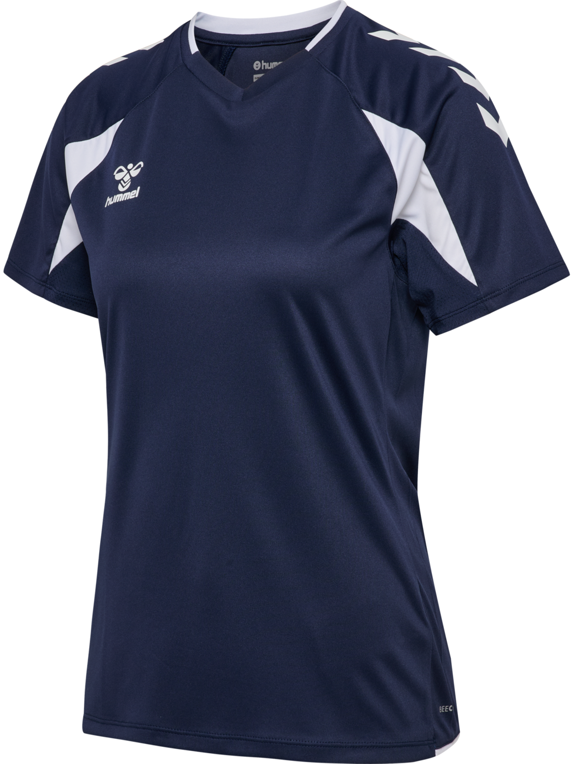 hmlCORE 2.0 JERSEY S/S WOMAN, MARINE/WHITE, packshot