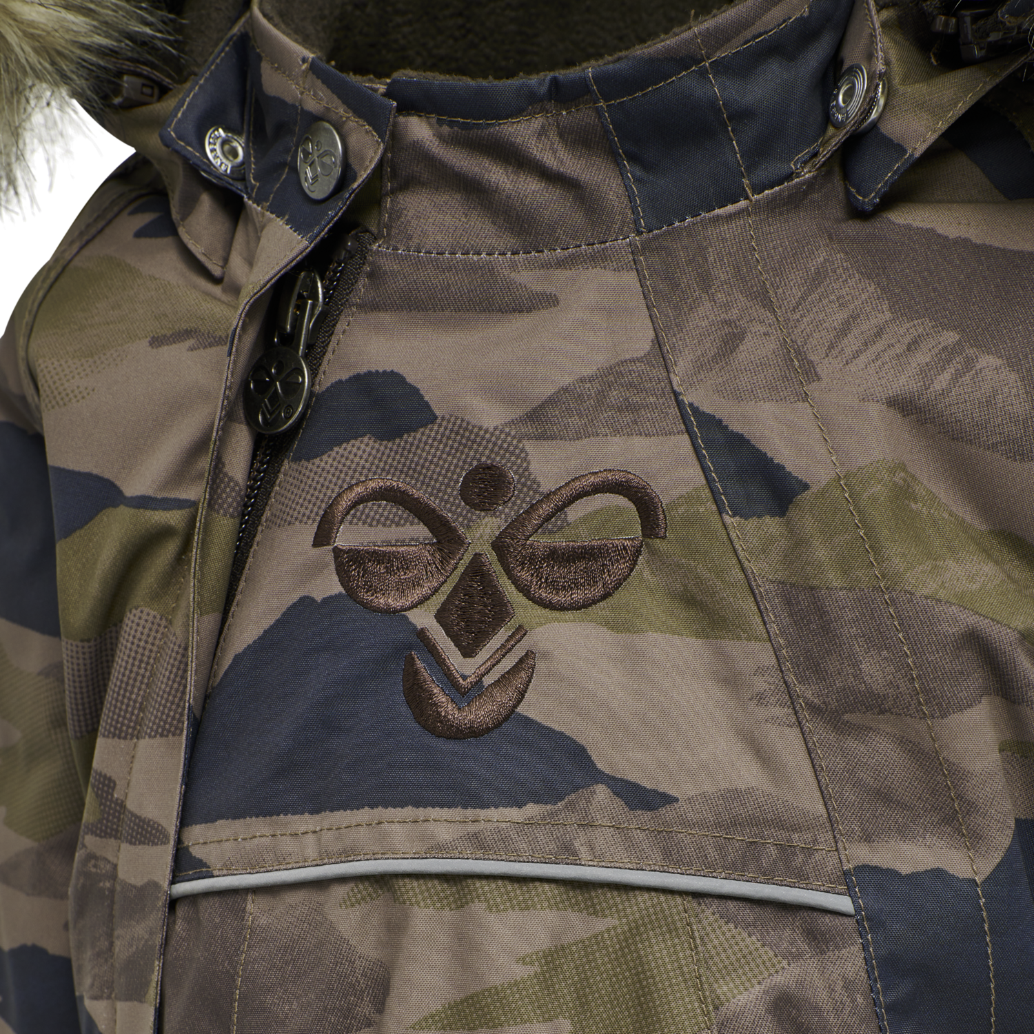 hmlJESSIE JACKET, CHOCOLATE CHIP/AFTER DARK, packshot