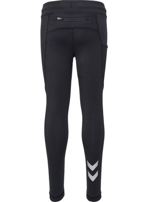 hmlRUN TIGHT KIDS, BLACK, packshot