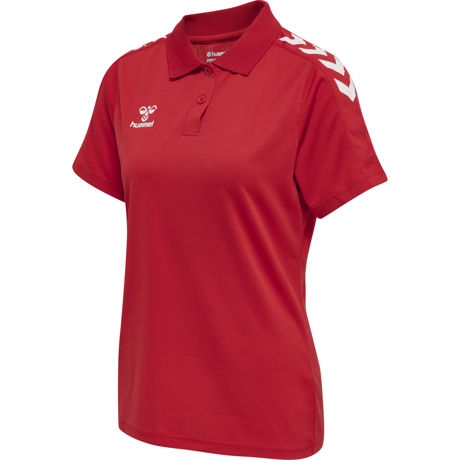 hmlCORE XK FUNCTIONAL POLO WOMAN, TRUE RED, packshot