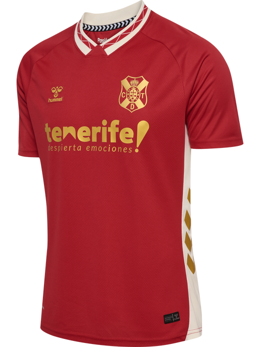 CDT 25/26 AWAY JERSEY S/S, SCARLET SMILE CDT 25/26 AWAY JERSEY S/S, SCARLET SMILE, packshot