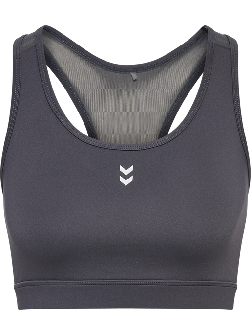 hmlPULSE MEDIUM SUPPORT BRA, BLACKENED PEARL, packshot