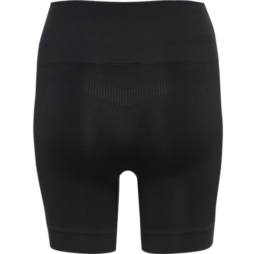 hmlTIF SEAMLESS SHORTS, BLACK, packshot