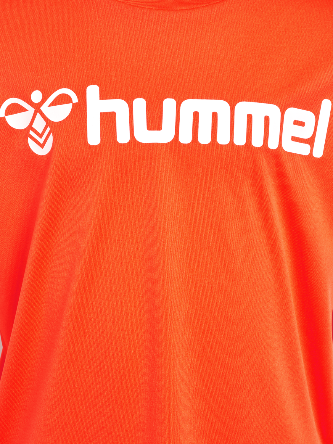 hmlLOGO JERSEY S/S KIDS, NASTURTIUM, packshot