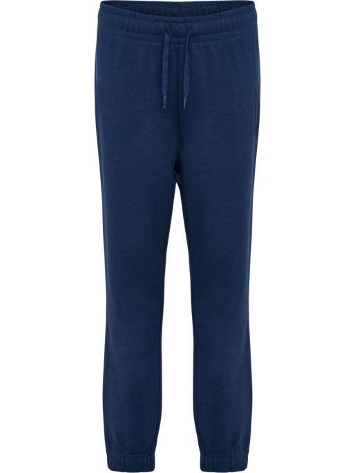 hmlJR BASE REGULAR PANTS, DRESS BLUES, packshot