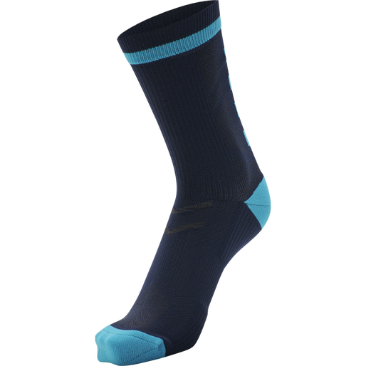 ELITE INDOOR SOCK LOW PA, DARK SAPPHIRE/BLUEBIRD, packshot