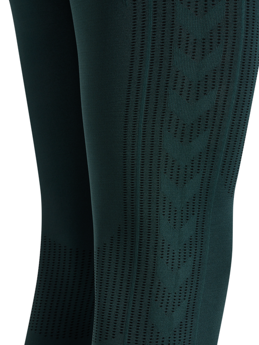 hmlMT SHAPING SEAMLESS MW TIGHTS, GREEN GABLES, packshot