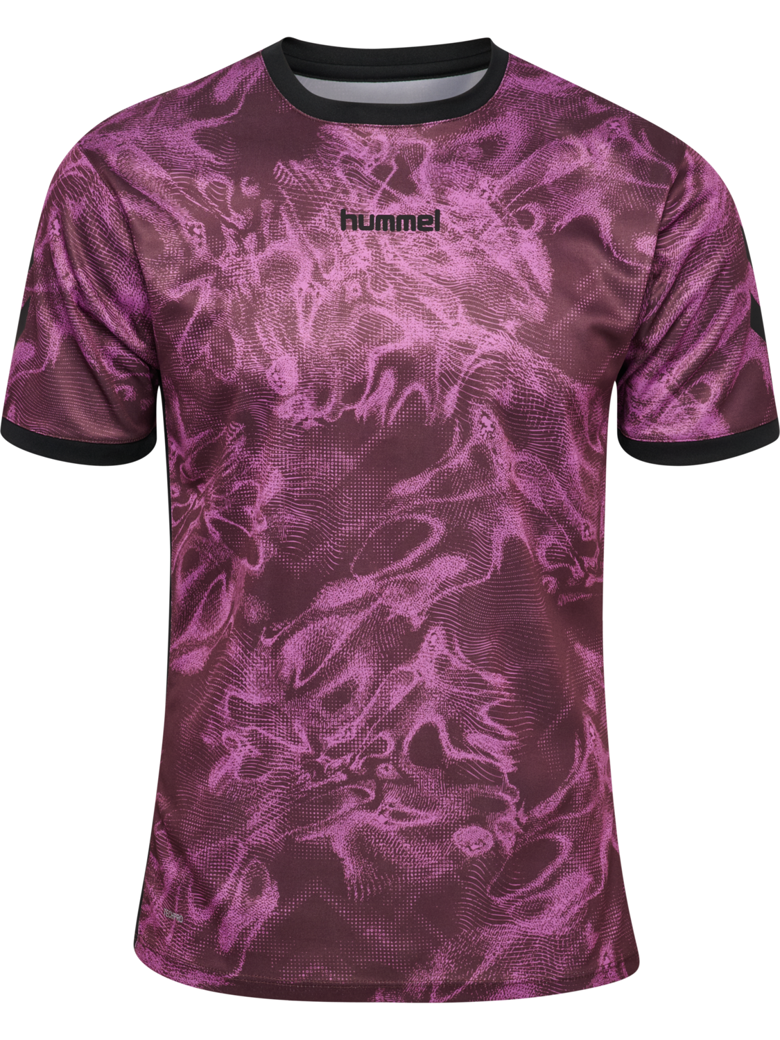hmlBLAZE CLUB 26 GRAPHIC TEE KIDS, LIATRIS/HUCKLEBERRY, packshot