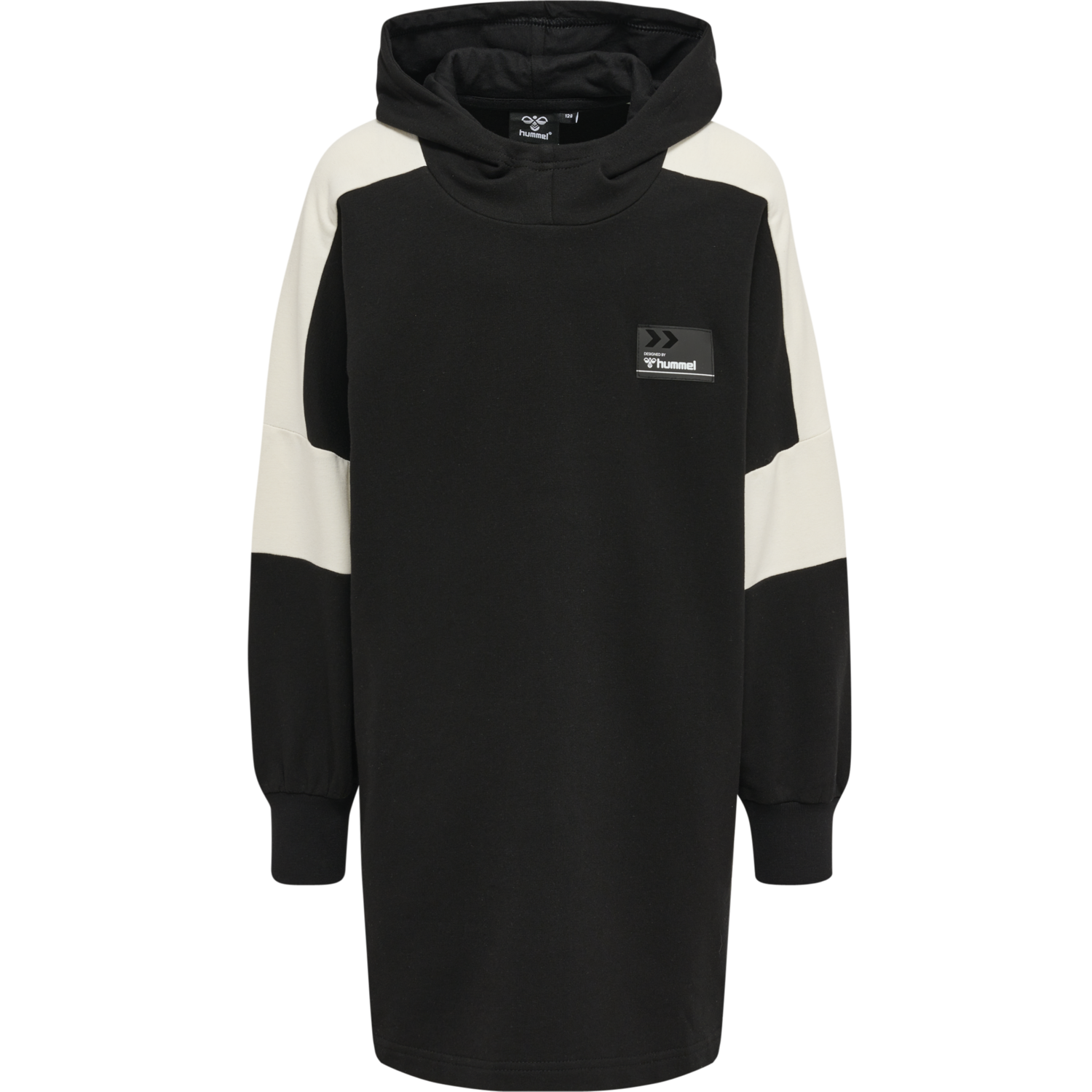 hmlMARLEE HOODIE DRESS, BLACK, packshot