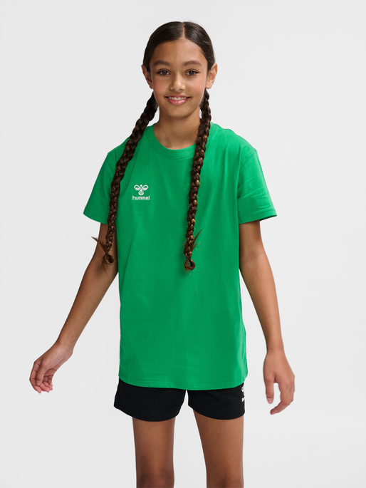 hmlGO 2.0 T-SHIRT S/S KIDS, JELLY BEAN, model