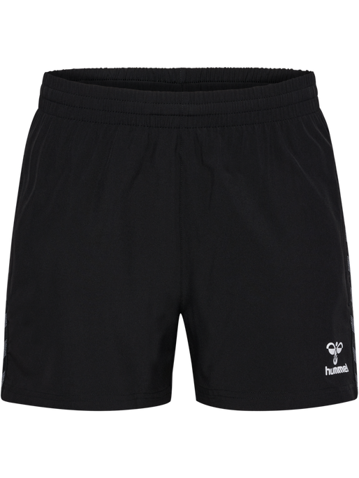 hmlAUTHENTIC WOVEN SHORTS WOMAN, BLACK hmlAUTHENTIC WOVEN SHORTS WOMAN, BLACK, packshot