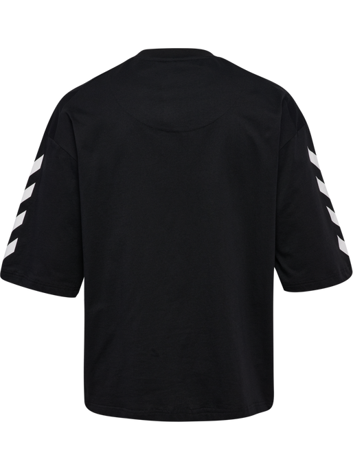 hmlOVERSIZED WILLY T-SHIRT SW, BLACK hmlOVERSIZED WILLY T-SHIRT SW, BLACK, packshot