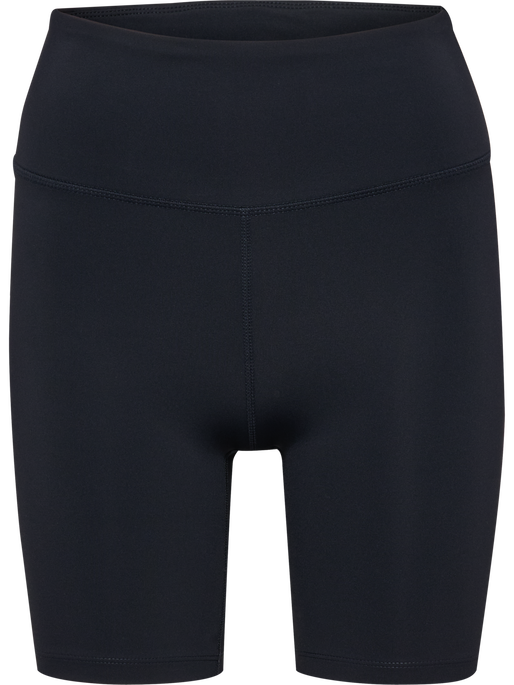 hmlCOURT MW POCKET TIGHTS SHORTS W, LIGHT GREY/BLACK, packshot
