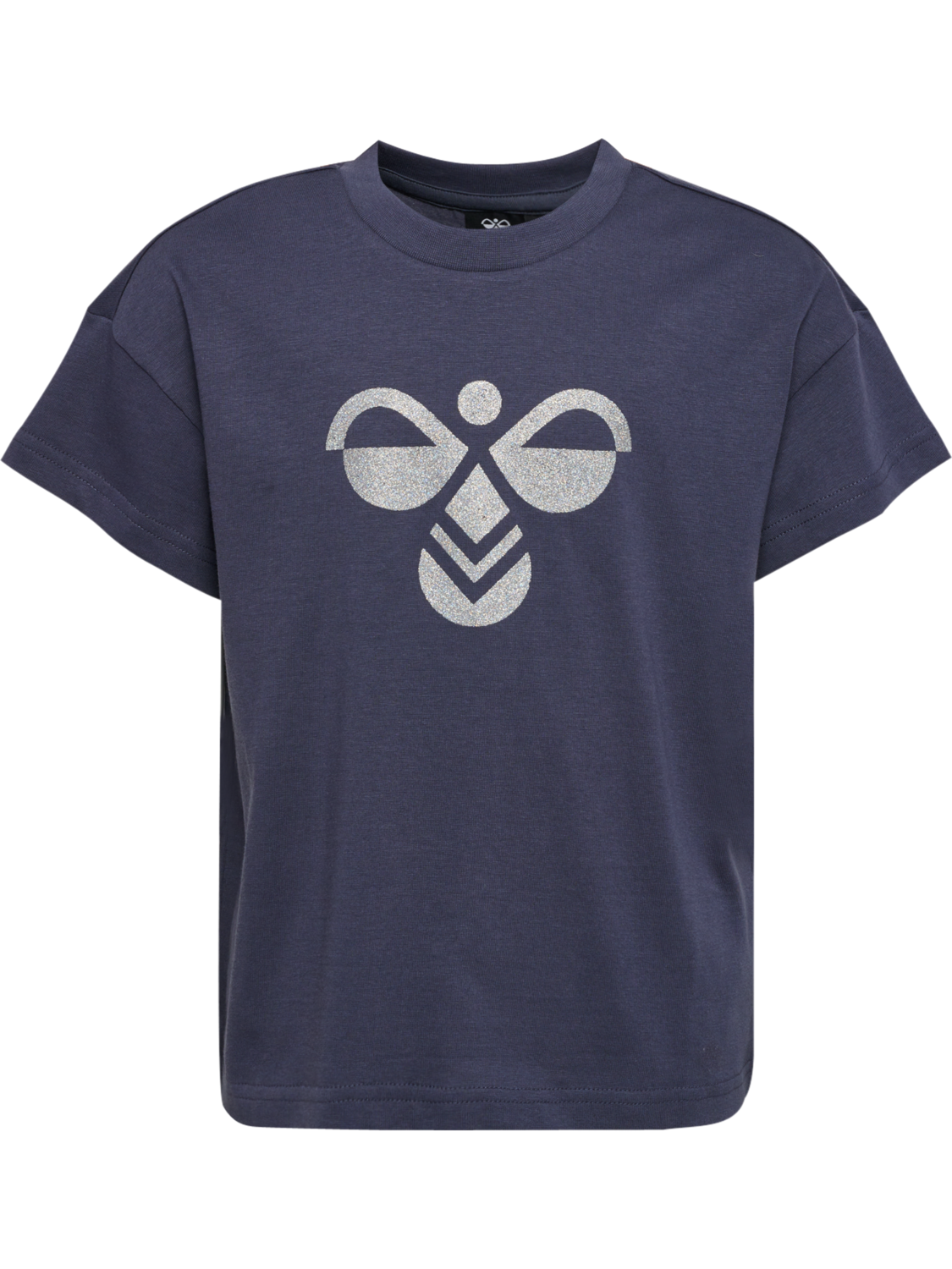 hmlLUNA T-SHIRT S/S, OMBRE BLUE, packshot