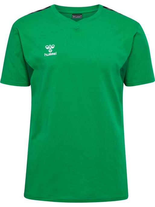 hmlAUTHENTIC CO T-SHIRT S/S, JELLY BEAN, packshot