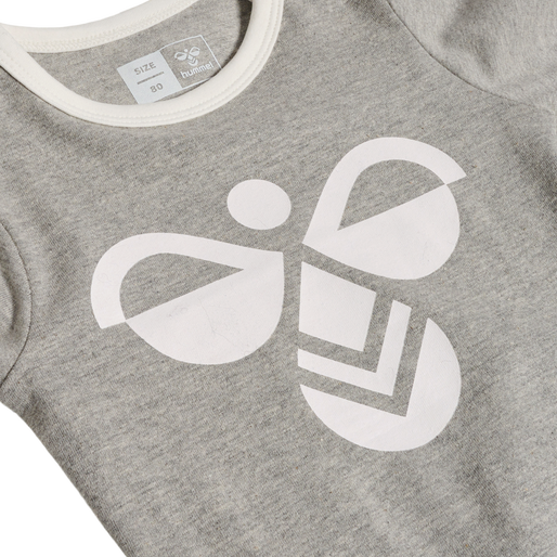 hmlFLIPPER LS BODYSTOCKING, GREY MELANGE, packshot