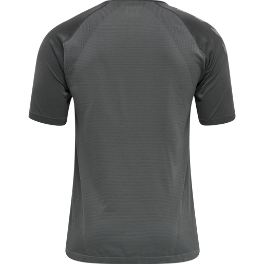 hmlPRO GRID SEAMLESS S/S, FORGED IRON/QUIET SHADE, packshot