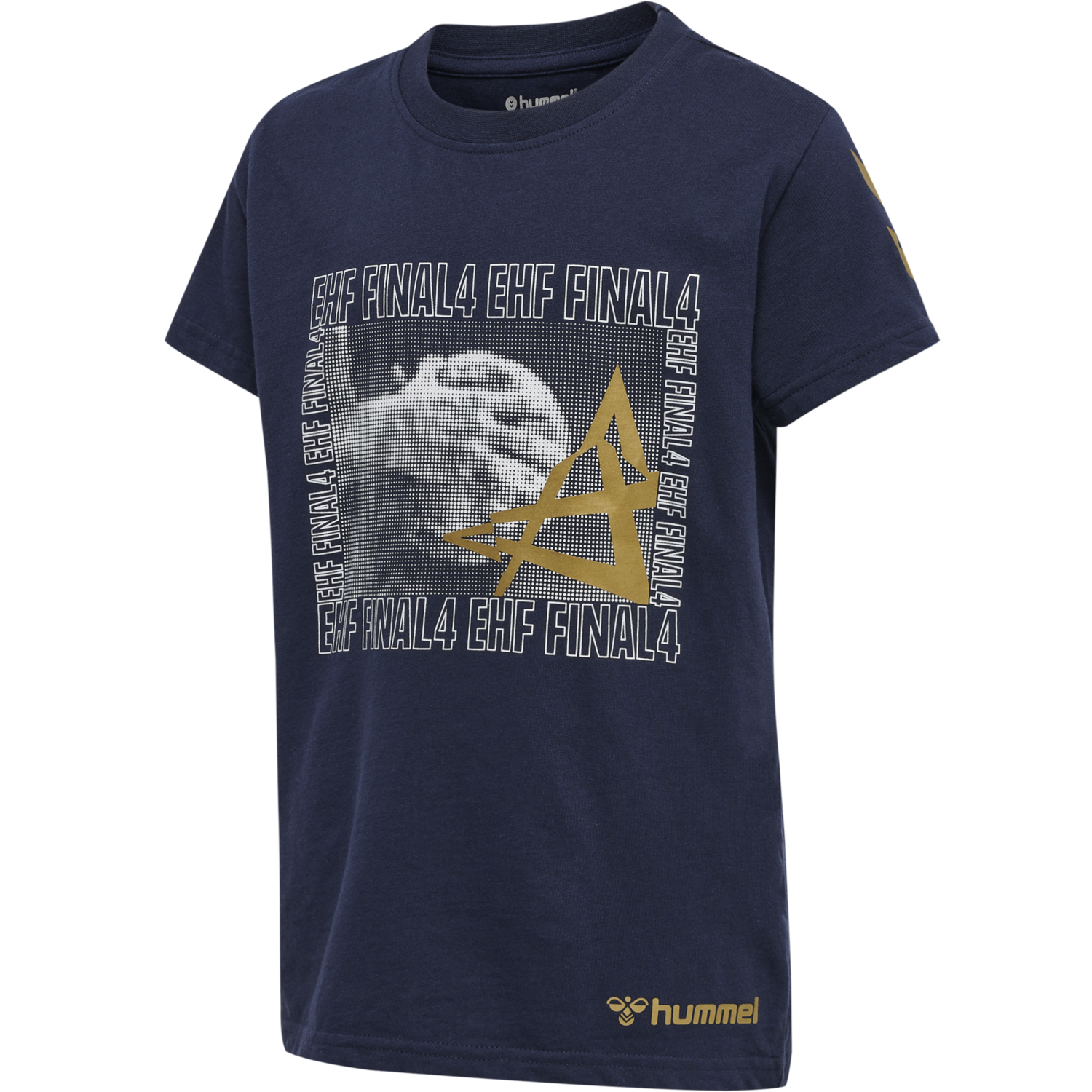 EHF CL FINAL4 T-SHIRT S/S, MARINE, packshot