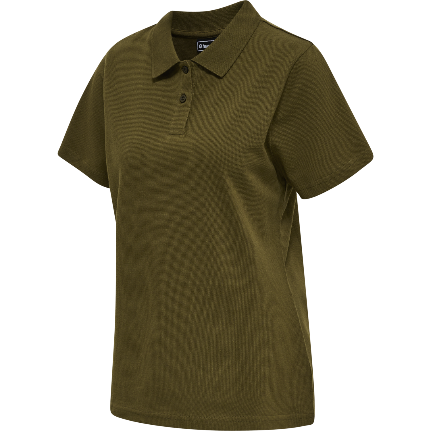 hmlRED CLASSIC POLO WOMAN, DARK OLIVE, packshot