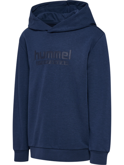 hmlJR BASE HOODIE, DRESS BLUES, packshot